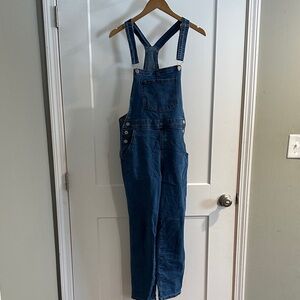 Women's Blue Denim Overalls